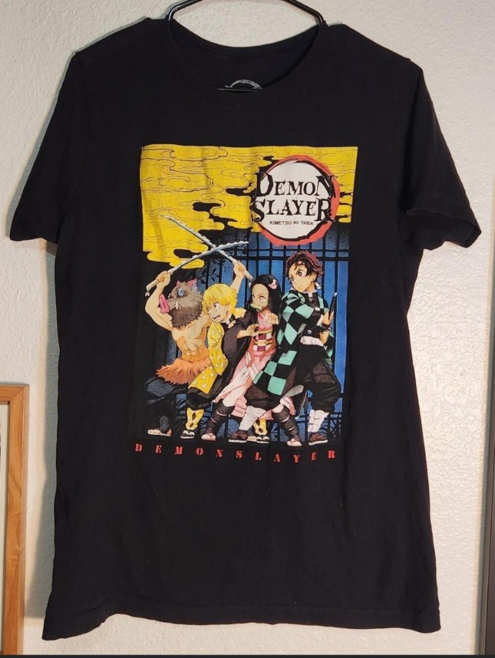 Demon Slayer Black Graphic Tee